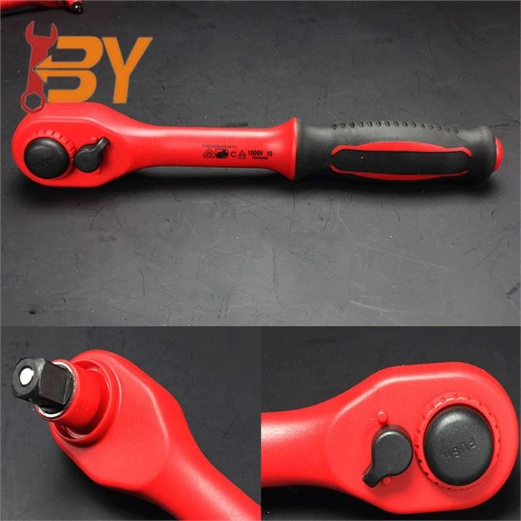 1000v Insulated Reversible Ratchet Wrench